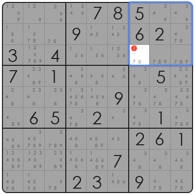 advanced sudoku technique